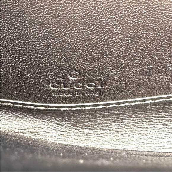 Gucci 🪢 Imprime Monogram GG Pierce Zip Around Wallet Mauve - Picture 15 of 15